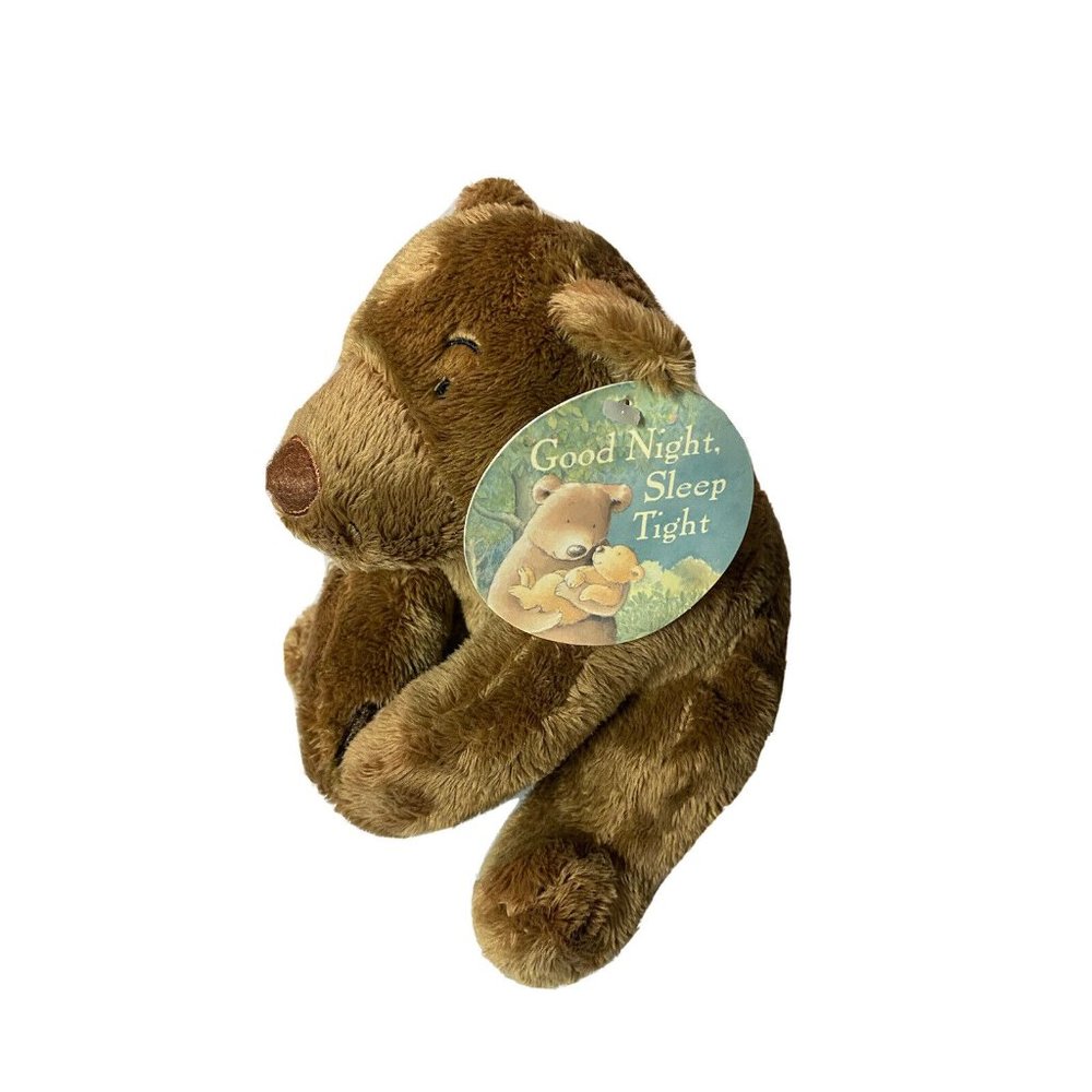 Good Night Sleep Tight Small Plush Bear Toy Teddy With Tag